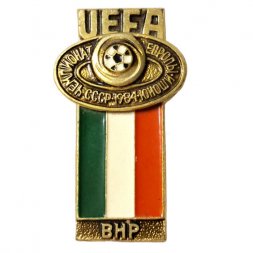 Значок UEFA. Чемпионат Европы Юноши. СССР. 1984. ВНР