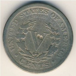 США 5 центов 1911 год