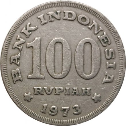 Индонезия 100 рупий 1973 год - Жилище минангкабу