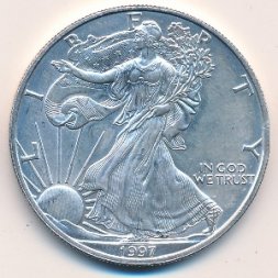 США 1 доллар 1997 год