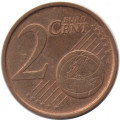 Германия 2 евроцента 2002 год (F)