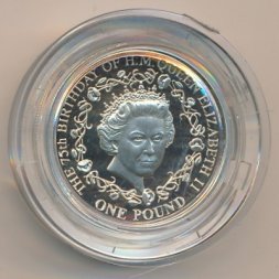 Гернси 1 фунт 2001 год