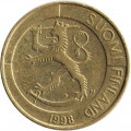 Финляндия 1 марка 1998 год