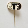 Значок - иголка &quot;50 ТЭ&quot; ЛМД