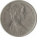 Новая Зеландия 5 центов 1985 год - Гаттерия