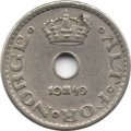 Норвегия 10 эре 1949 год - Король Хокон VII