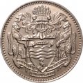 Гайана 25 центов 1985 год UNC