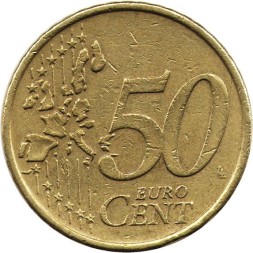 Греция 50 евроцентов 2002 год