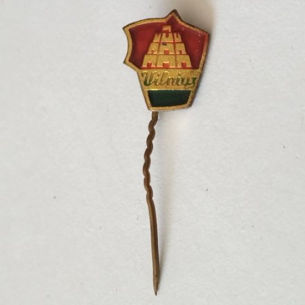 Значок Вильнюс Башня Гедимина VILNIUS Литва