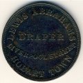 Австралия 1/2 пенни 1855 год