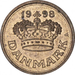 Дания 50 эре 1998 год