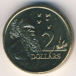 Австралия 2 доллара 1991 год
