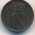Дания 1 эре 1883 год