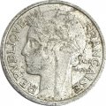 Франция 1 франк 1945 год (B)