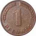 ФРГ 1 пфенниг 1950 год (D)
