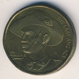 Австралия 1 доллар 1999 год