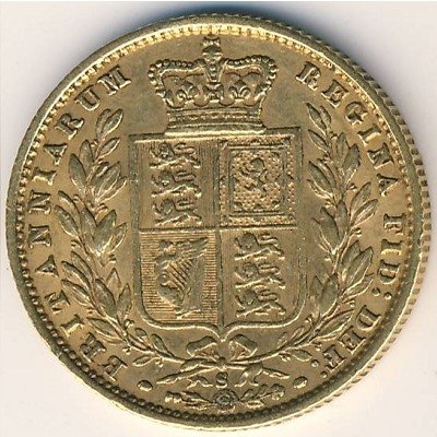 Австралия 1 соверен 1877 год