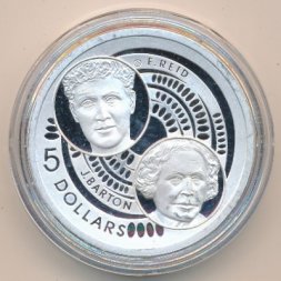 Австралия 5 долларов 2001 год
