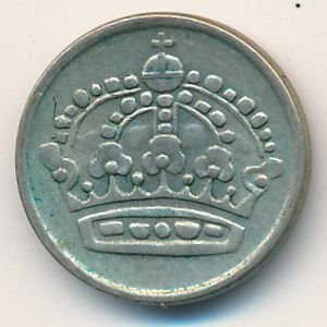 Швеция 10 эре 1956 год - Король Густав VI Адольф (TS)
