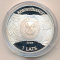 Латвия 1 лат 2005 год