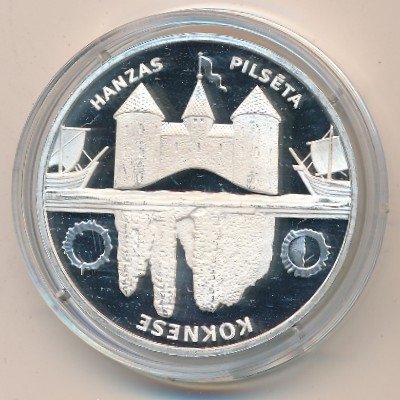 Латвия 1 лат 2005 год