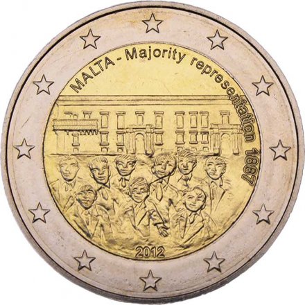 Мальта 2 евро 2012 год - Совет большинства