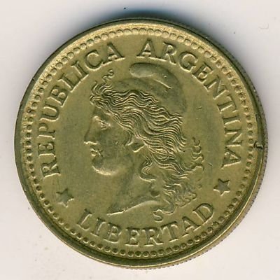 Аргентина 50 сентаво 1973 год