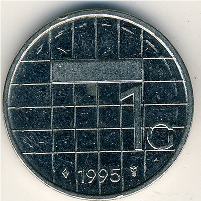 Нидерланды 1 гульден 1995 год