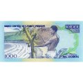 Сан-Томе и Принсипи 1000 добра 1993 год - Предводитель восстания рабов Рей Амадор UNC