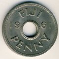 Фиджи 1 пенни 1961 год