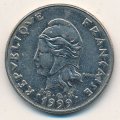 Новая Каледония 20 франков 1999 год