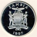 Замбия 1000 квача 1997 год
