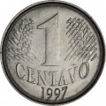 Бразилия 1 сентаво 1997 год