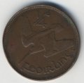 Ирландия 1 фартинг 1946 год - Вальдшнеп