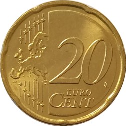 Кипр 20 евроцентов 2014 год - Судно «Кирения»