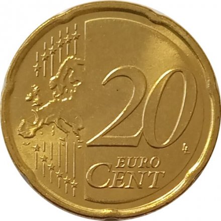 Кипр 20 евроцентов 2014 год - Судно «Кирения»