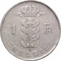 Бельгия 1 франк 1952 год BELGIE