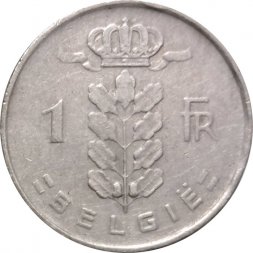 Бельгия 1 франк 1952 год BELGIE