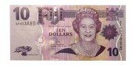 Фиджи 10 долларов 2007-2011 год - UNC