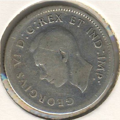 Канада 10 центов 1939 год