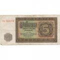 ГДР 5 марок 1948 год - F