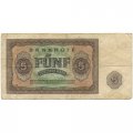ГДР 5 марок 1948 год - F
