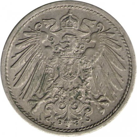 Германия 10 пфеннигов 1912 год (A)