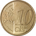 Франция 10 евроцентов 2010 год