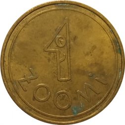 Жетон Германия. Zoomi. Свинья