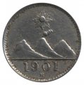 Гватемала 1/4 реала 1901 год