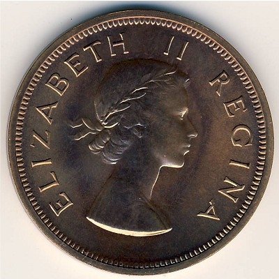 ЮАР 1 пенни 1953 год