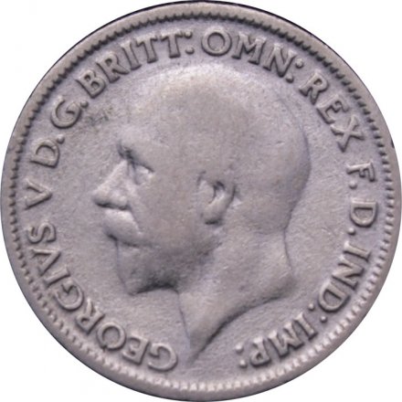Великобритания 6 пенсов 1931 год - Король Георг V