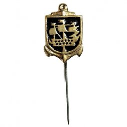 Значок-иголка Кораблик. Ленинград (тип 2)