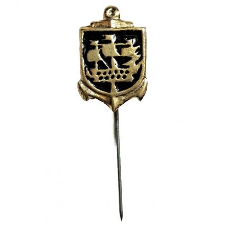 Значок-иголка Кораблик. Ленинград (тип 2)